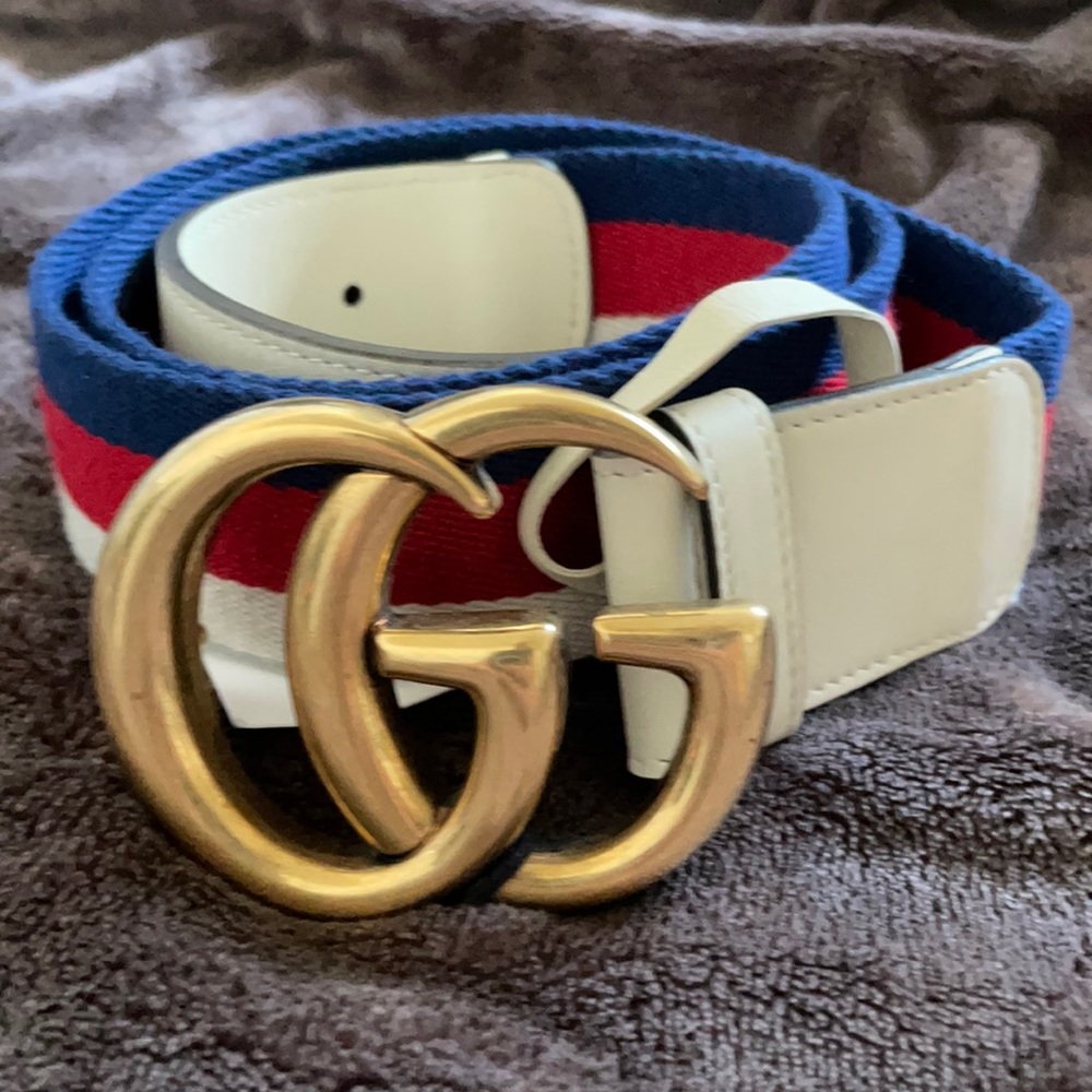 Gucci Web Belt 95